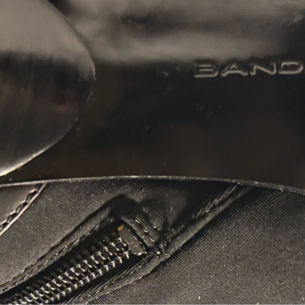 Bandolino Black Women's Lycra Comfort Boots with low heel - Picture 3 of 6